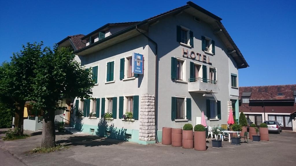 Hotel De La Gare, Vendlincourt Exteriér fotografie